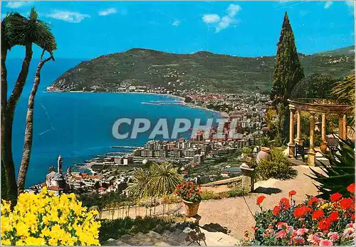Cartes postales moderne Riviera dei Fiori St Bartolomeo Al Mare Panorama de levante con Diano Marina