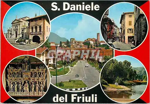 Moderne Karte S Daniele del Friuli