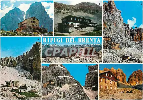 Cartes postales moderne Rifugi del Brenta Trentino