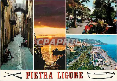 Cartes postales moderne Pietra Ligure Carugi Alba Giardini