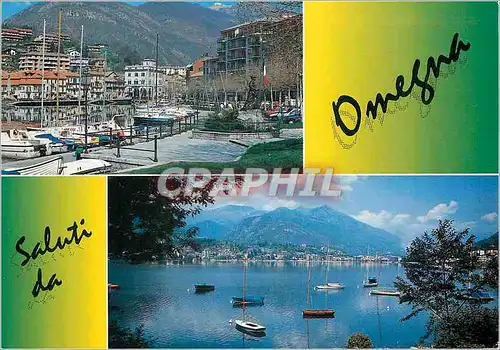 Cartes postales moderne Saluti da Omegna Lago D Orta