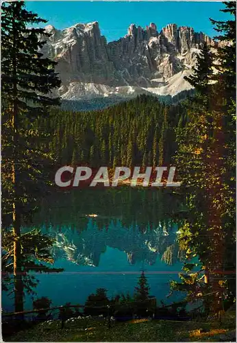Cartes postales moderne Dolomiti Lac de Carezza Le Latemar