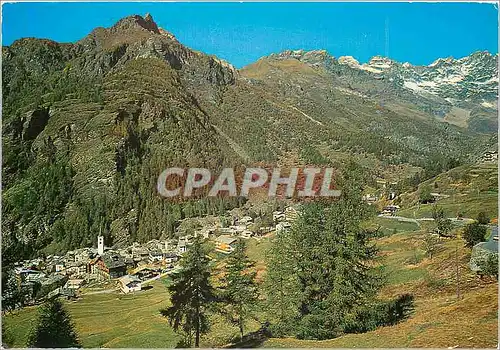 Cartes postales moderne Vallee d Aosta Valtournanche Vue panoramico