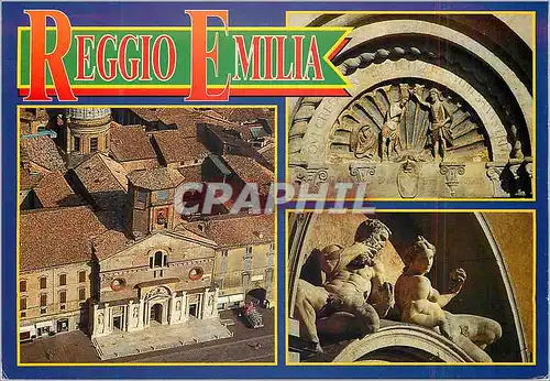 Cartes postales moderne Reggio Emilia Cathedrale et Baptistre details