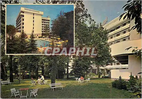 Moderne Karte Hotel Terme Savoia Todeschini Abano Terme Padova