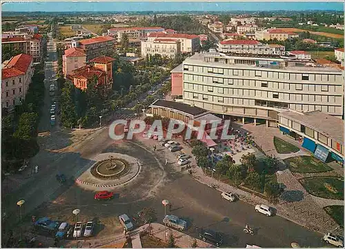 Cartes postales moderne Abano Terme Plazza Republica e panorama