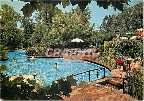 Cartes postales moderne Abano Terme Piscine l Hotel Reale Orologio