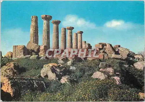 Cartes postales moderne Agrigento Temple d Hercule