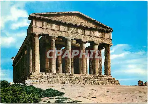 Cartes postales moderne Agrigento Temple de la Concorde