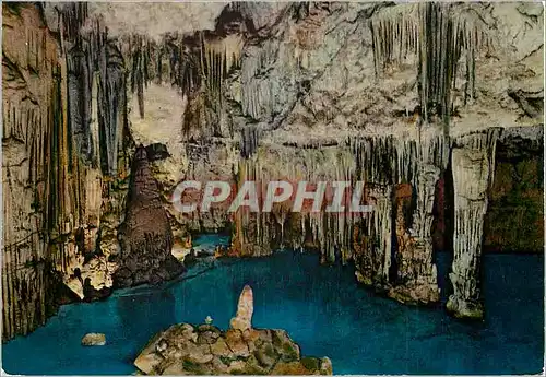 Moderne Karte Alghero Grottes de Neptune