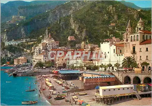 Cartes postales moderne Amalfi Plage