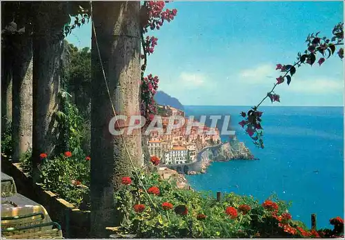 Cartes postales moderne Amalfi Panorama vu de la terrasse de l Hotel Cappuccini