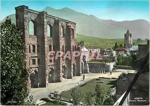 Cartes postales moderne Aosta Teatro Romano