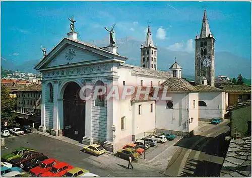 Moderne Karte Aosta La Cathedrale St Jean Baptiste