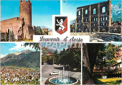 Cartes postales moderne Souvenir d Aosta