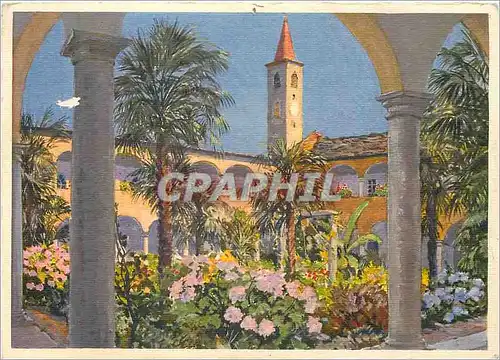 Cartes postales moderne Ascona Nel cortile del Collegio Paplo
