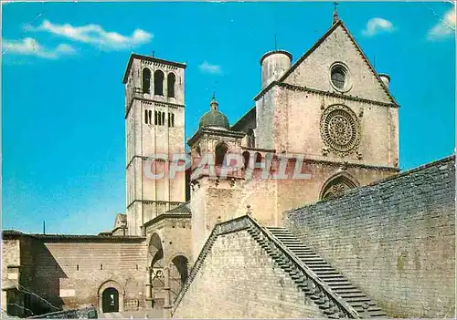 Cartes postales moderne Assisi Basilique de St Francois