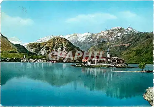Cartes postales moderne Le Lac Majeur L isle Superieure et Raveno