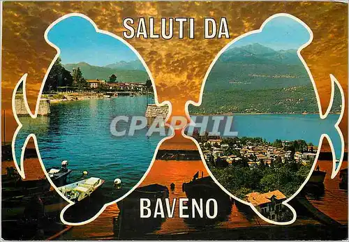 Moderne Karte Saluti da Baveno