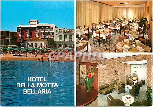 Moderne Karte Hotel Della Motta Bellaria