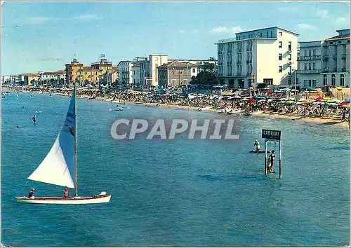 Moderne Karte Bellaria Hotel sur la plage