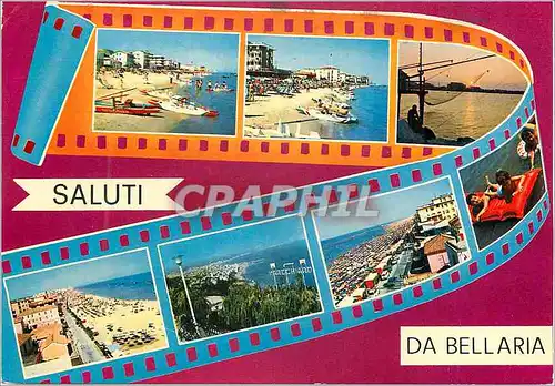 Moderne Karte Riviera Adriatica Souvenir da Bellaria