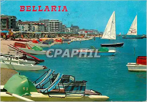 Cartes postales moderne Bellaria Panorama de la plage