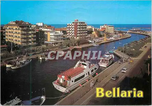 Cartes postales moderne Bellaria Le port canal