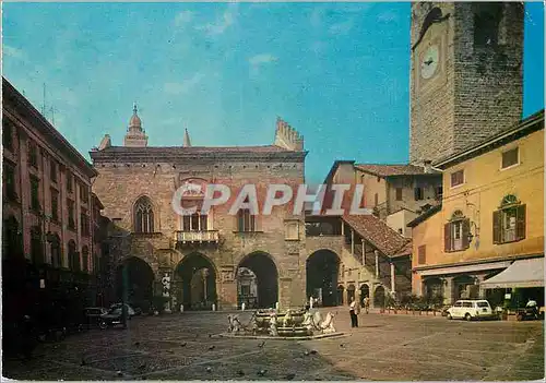 Moderne Karte Bergamo Plazza Vecchla