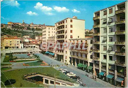 Moderne Karte Bergamo La place Saint Marc