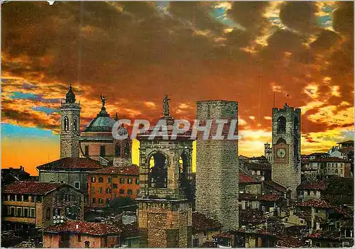 Cartes postales moderne Bergamo Alta Gruppo monumentale