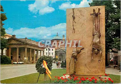 Cartes postales moderne Bergamo Monument a la Resistance Sculpteur G Manzu