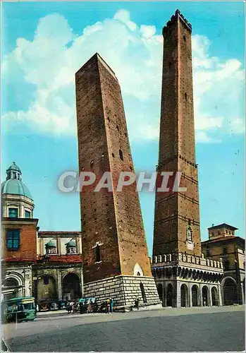 Cartes postales moderne Bologna Les deux tours