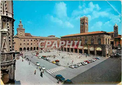 Cartes postales moderne Bologna Place Maggiore
