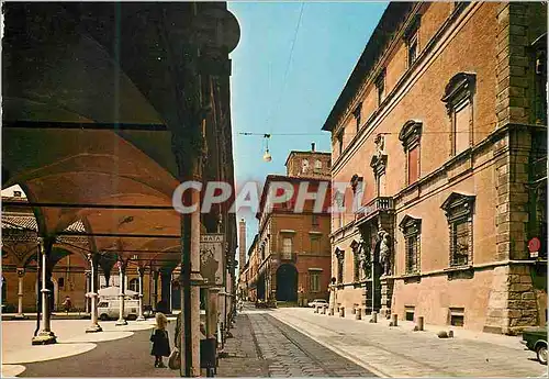 Cartes postales moderne Bologna Palais Davia Bargellini Rue Maggiore