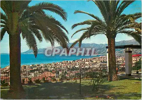 Cartes postales moderne Riviera dei Flori Bordighera Panorama