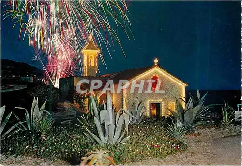 Cartes postales moderne Riviera dei Flori Bordighera Promenade le long de la mers Fete a S Ampelio