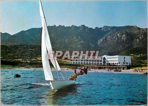 Cartes postales moderne Grand Hotel Villasimius Cagliari Sardegna Italia Bateau Catamaran