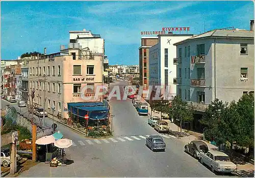 Moderne Karte Caorle Quai Trieste Rue de la Mer