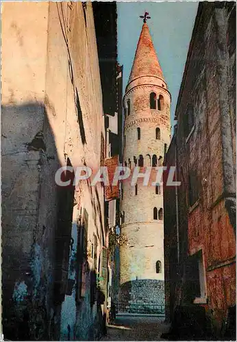 Cartes postales moderne Caorle Clocher avec ruelles