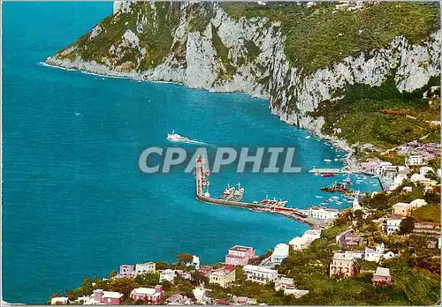 Moderne Karte Capri Panorama