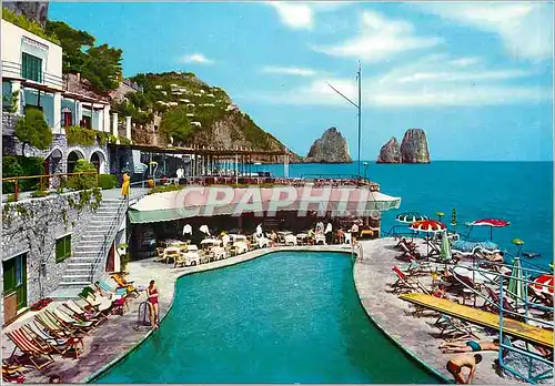 Cartes postales moderne Capri La Chanson de la Mer