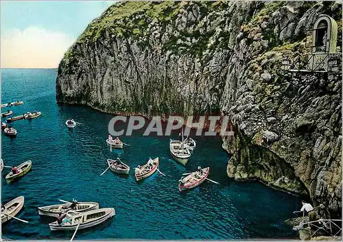 Cartes postales moderne Capri Entre de la grotte azur