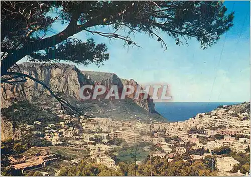 Moderne Karte Capri Panorama