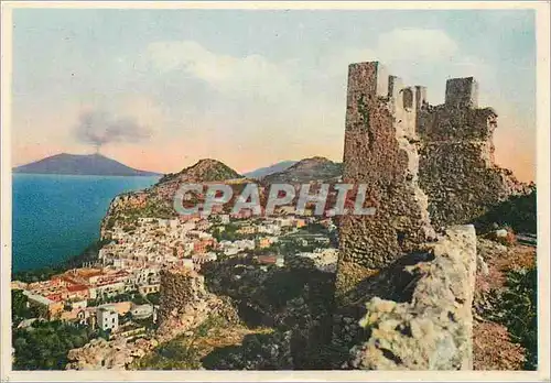 Cartes postales moderne Capri Ruines de Chateau Castiglione