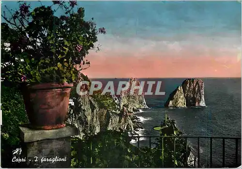 Cartes postales moderne Capri Les Faraglione