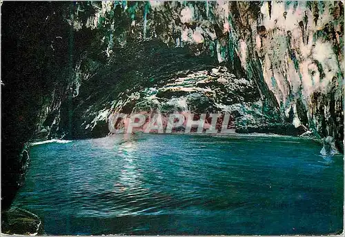 Moderne Karte Capri Grotta Azzura