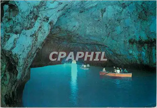 Moderne Karte Capri La Grotta Azure