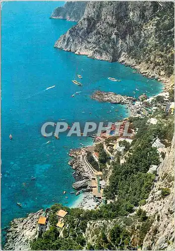 Cartes postales moderne Capri Marina piccola vue du haut