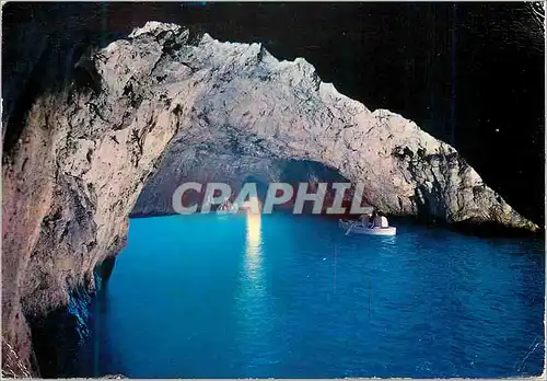 Moderne Karte Capri La Grotte d Azur